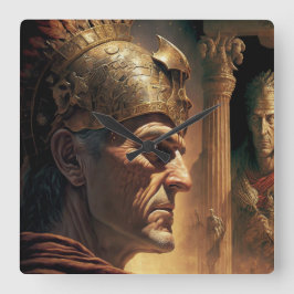 Reloj Cuadrado Life of Nicias and Crassus