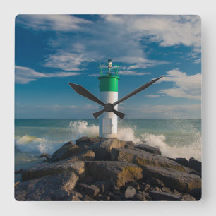 Reloj Cuadrado Lighthouses   Wellington Ontario Canada