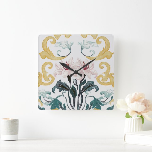 Reloj Cuadrado Lily y Grace (Hogar)