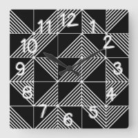Líneas de Art Deco Negro 
