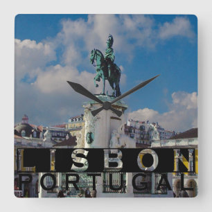 Reloj Cuadrado Lisboa