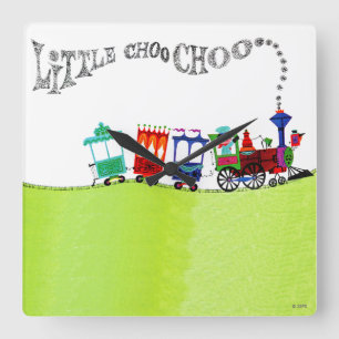 Reloj Cuadrado Little Choo Choo