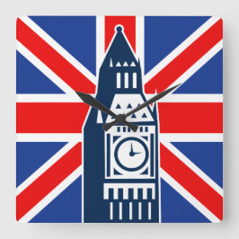 Reloj Cuadrado Llamada de Londres
