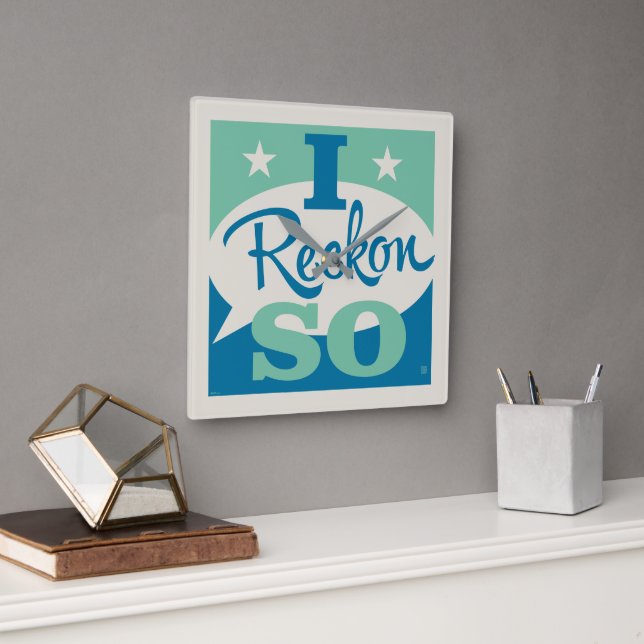 Reloj Cuadrado Lo Reckon (Oficina)