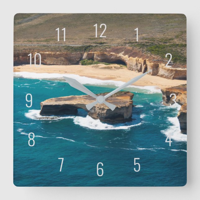 Reloj Cuadrado London Bridge Great Ocean Road Air (Anverso)