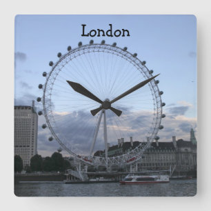 Reloj Cuadrado London Wall clock