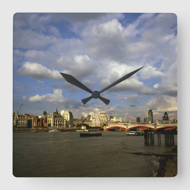 Reloj Cuadrado Londres en los años 90 (Anverso)