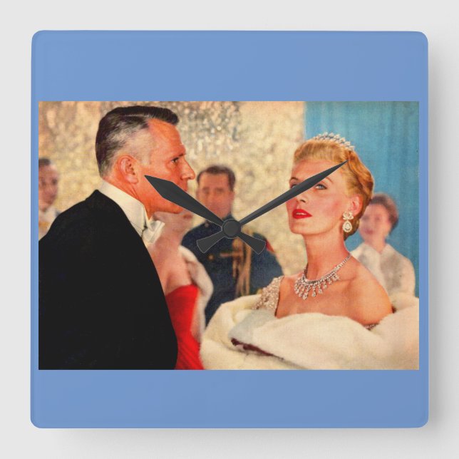 Reloj Cuadrado Lord and Lady Speedsticke (Anverso)