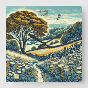 Reloj Cuadrado Los alborotos