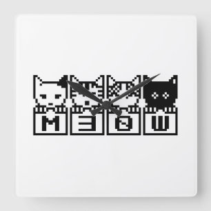 RELOJ CUADRADO LOS CATS M30W DE 8 BITS