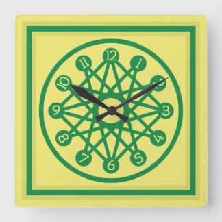 RELOJ CUADRADO LOVE ARAB GEOMETRIX BY MASANSER