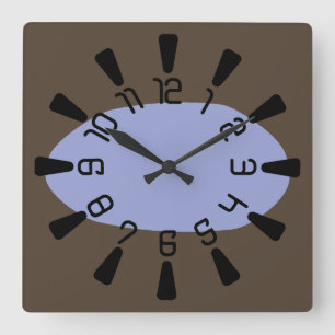 Reloj Cuadrado LOVE ARMONYKA/Geomesky mix by Masanser Pixelat