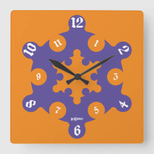 RELOJ CUADRADO LOVE ART KLOCK CIRCLE PUZZLE BY MASANSER
