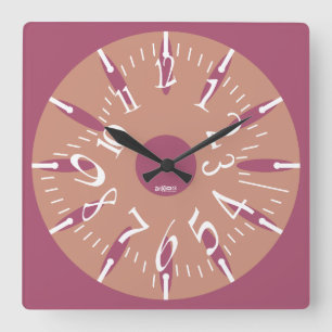RELOJ CUADRADO LOVE ART KLOCK DEFORMED DAKILIANO BY MASANSER