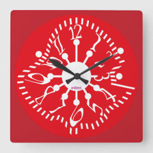 RELOJ CUADRADO LOVE ART KLOCK DEFORMED DAKILIANO BY MASANSER