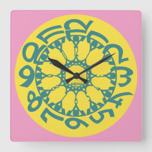 RELOJ CUADRADO LOVE ART KLOCK EXPERT RELAX BY MASANSER
