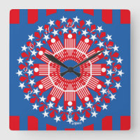 LOVE CAROUSEL FLAG UNITED STATES BLUE BY MASANSER