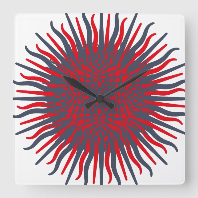 Reloj Cuadrado LOVE Che viste vers 2024 by MASANSER PIXELAT (Anverso)