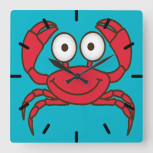 Reloj Cuadrado Love Crab