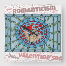 Reloj Cuadrado Love - Deaf