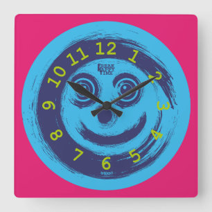 RELOJ CUADRADO LOVE FREAK HAPPY TIME BY MASANSER