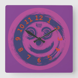 RELOJ CUADRADO LOVE FREAK HAPPY TIME BY MASANSER