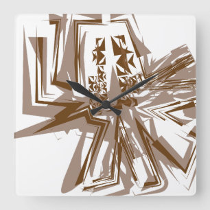 Reloj Cuadrado LOVE GEOMESKY ANIMALS elephantl BY MASANSER