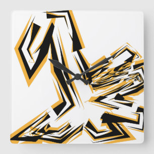 Reloj Cuadrado LOVE GEOMESKY ANIMALS giraffe BY MASANSER