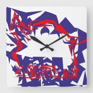 Reloj Cuadrado LOVE GEOMESKY ANIMALS turtleBY MASANSER