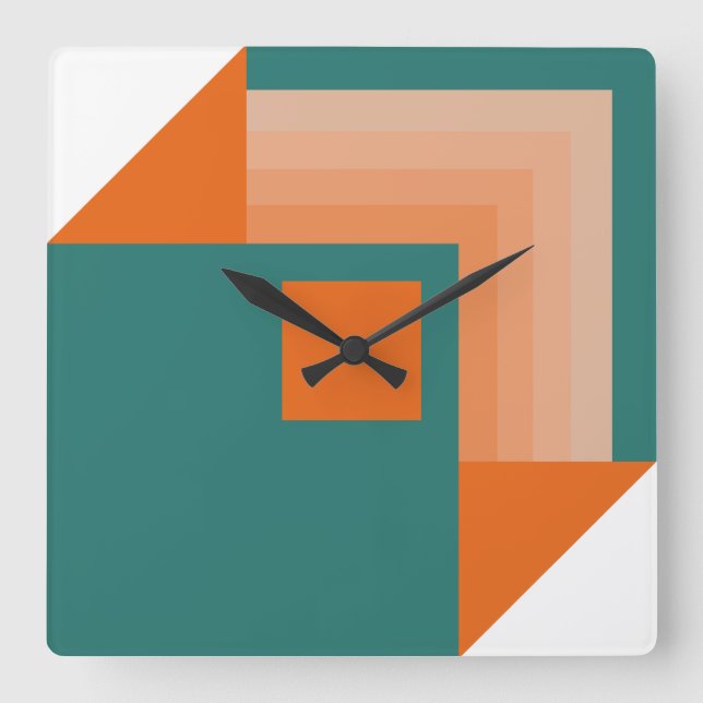 RELOJ CUADRADO LOVE GEOMESKY BY MASANSER PIXELAT (Anverso)