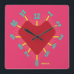 Reloj Cuadrado Love HEART TIME BY POP ART MASANSER PIXELAT<br><div class="desc">Love HEART TIME POP ART BY MASANSER PIXELAT

DISEÑADO POR MIGUEL ANGEL SANSER

PIXELAT / CLOCK TILDE / LEX
A b c d e f g h i j k l m n ñ o p q r s t u v w x y z</div>