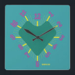 Reloj Cuadrado Love HEART TIME BY POP ART MASANSER PIXELAT<br><div class="desc">Love HEART TIME POP ART BY MASANSER PIXELAT

DISEÑADO POR MIGUEL ANGEL SANSER

PIXELAT / CLOCK TILDE / LEX
A b c d e f g h i j k l m n ñ o p q r s t u v w x y z</div>