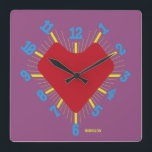 Reloj Cuadrado Love HEART TIME BY POP ART MASANSER PIXELAT<br><div class="desc">Love HEART TIME POP ART BY MASANSER PIXELAT

DISEÑADO POR MIGUEL ANGEL SANSER

PIXELAT / CLOCK TILDE / LEX
A b c d e f g h i j k l m n ñ o p q r s t u v w x y z</div>