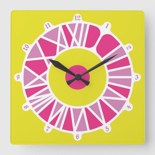 RELOJ CUADRADO LOVE LEX CLASSIC NEW COLORS BY MASANSER (Anverso)