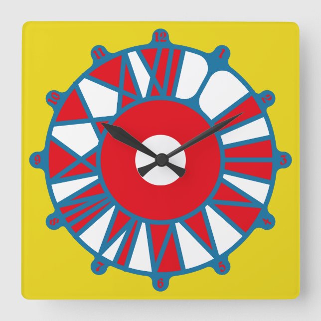 RELOJ CUADRADO LOVE LEX CLASSIC NEW COLORS BY MASANSER (Anverso)