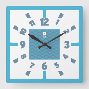 RELOJ CUADRADO LOVE LEX RELAXING BY MASANSER PIXELAT