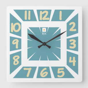 RELOJ CUADRADO LOVE LEX REVIVAL BY MASANSER PIXELAT