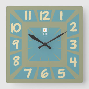 RELOJ CUADRADO LOVE LEX REVIVAL BY MASANSER PIXELAT