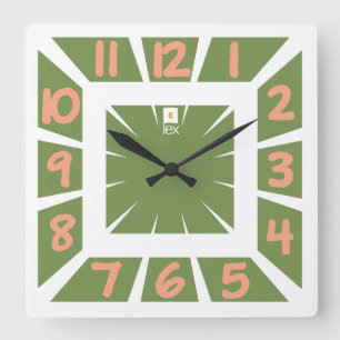 RELOJ CUADRADO LOVE LEX REVIVAL BY MASANSER PIXELAT