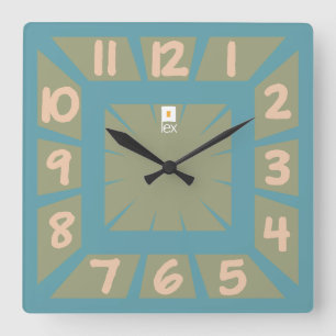 RELOJ CUADRADO LOVE LEX REVIVAL BY MASANSER PIXELAT
