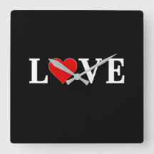 LOVE Moderno trendy negro y blanco