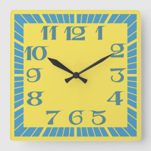 Reloj Cuadrado LOVE OLD CLASSIC COLORS by MASANSER PIXELAT