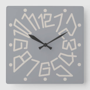 Reloj Cuadrado Love ORIGINALS NUMBERS by Masanser