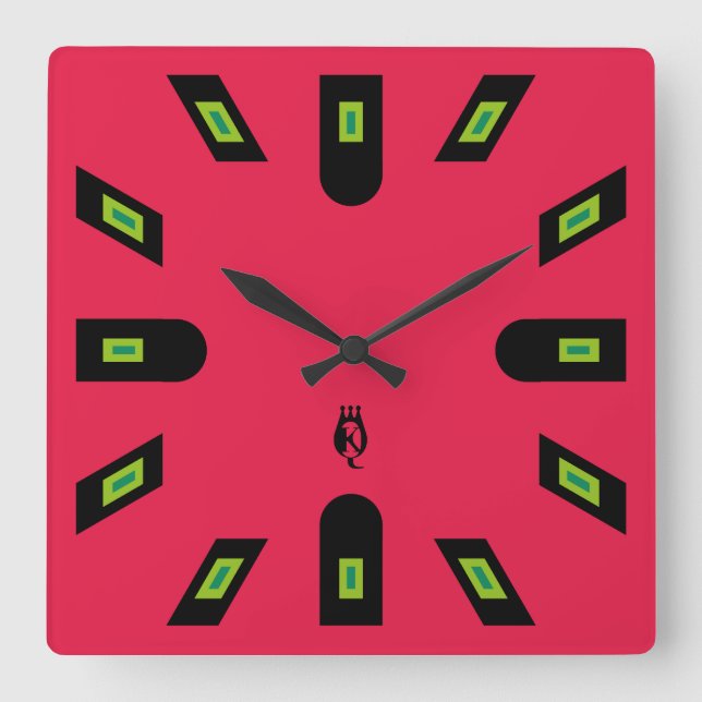 RELOJ CUADRADO LOVE QKUIN STADIUM BY MASANSER (Anverso)