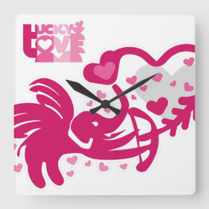 RELOJ CUADRADO LUCKY LOVE ELEPHANT CUPID ELEPHANT BY MASANSER
