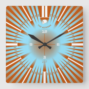 Reloj Cuadrado Luz eterna