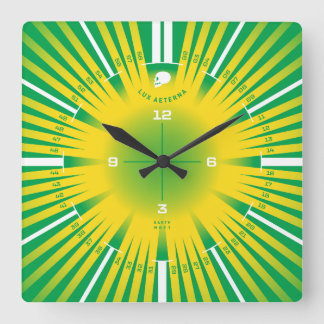 Reloj Cuadrado Luz eterna