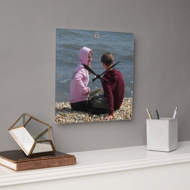 Reloj Cuadrado Lyme Love. (Oficina)