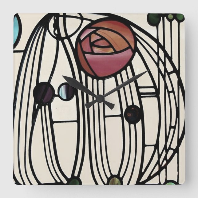 RELOJ CUADRADO MACKINTOSH (Anverso)