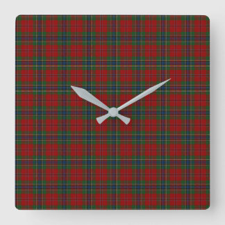 Reloj Cuadrado Maclean Tartán escocés moderno MacLean de Duart